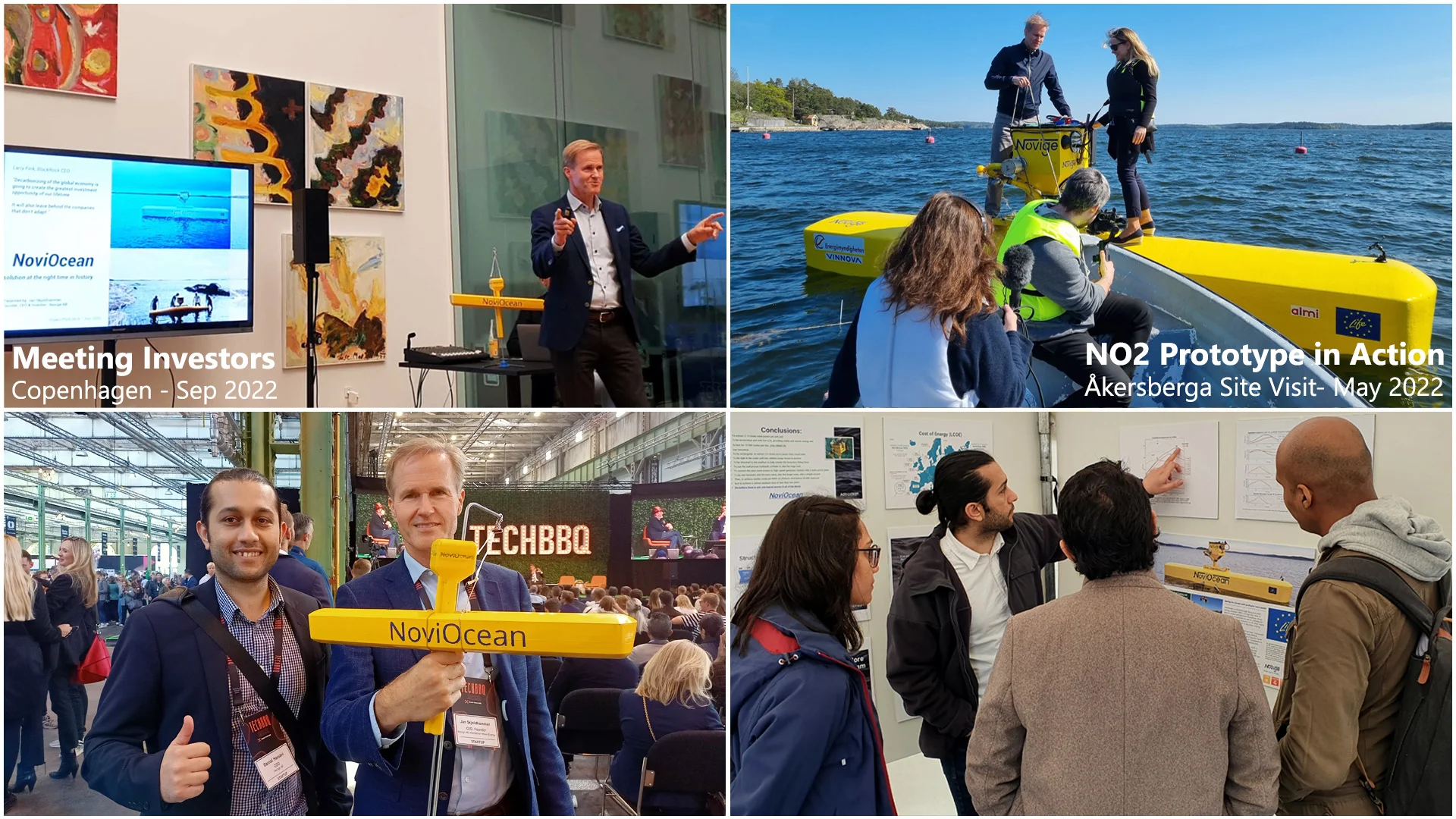 NoviOcean prototype work, offshore testing and events featured in international media coverage