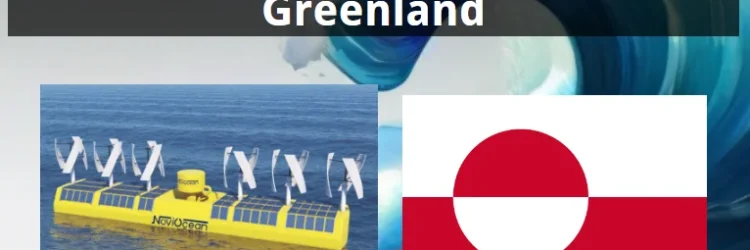 Wave energy potential in Greenland -