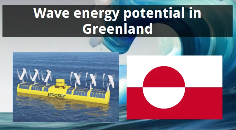 Wave energy potential in Greenland -