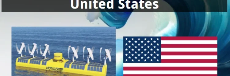 Wave energy potential in the United States