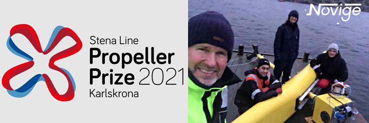 Novige AB has been announced as the winner of Stena Line's Propeller Prize 2021