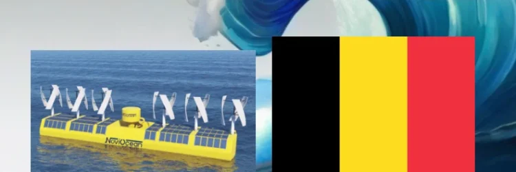 Wave energy potential in Belgium