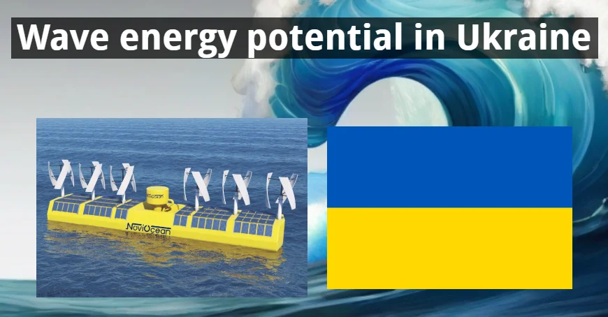 Wave energy potential in Ukraine