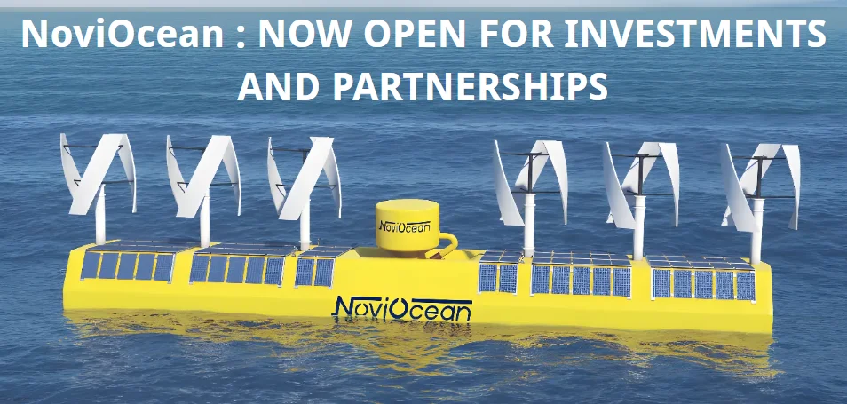 NoviOcean : NOW OPEN FOR INVESTMENTS AND PARTNERSHIPS