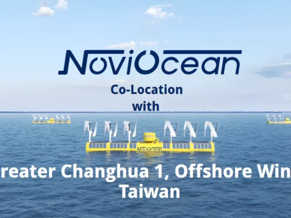 NoviOcean co-location Taiwan Greater Changhua 1 wave energy integration