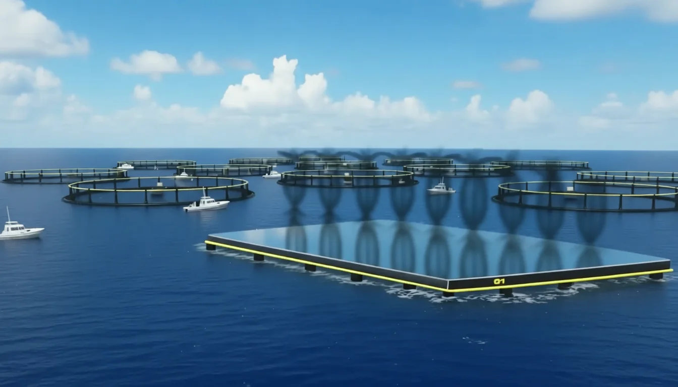 NoviOcean Fish Farm Technology