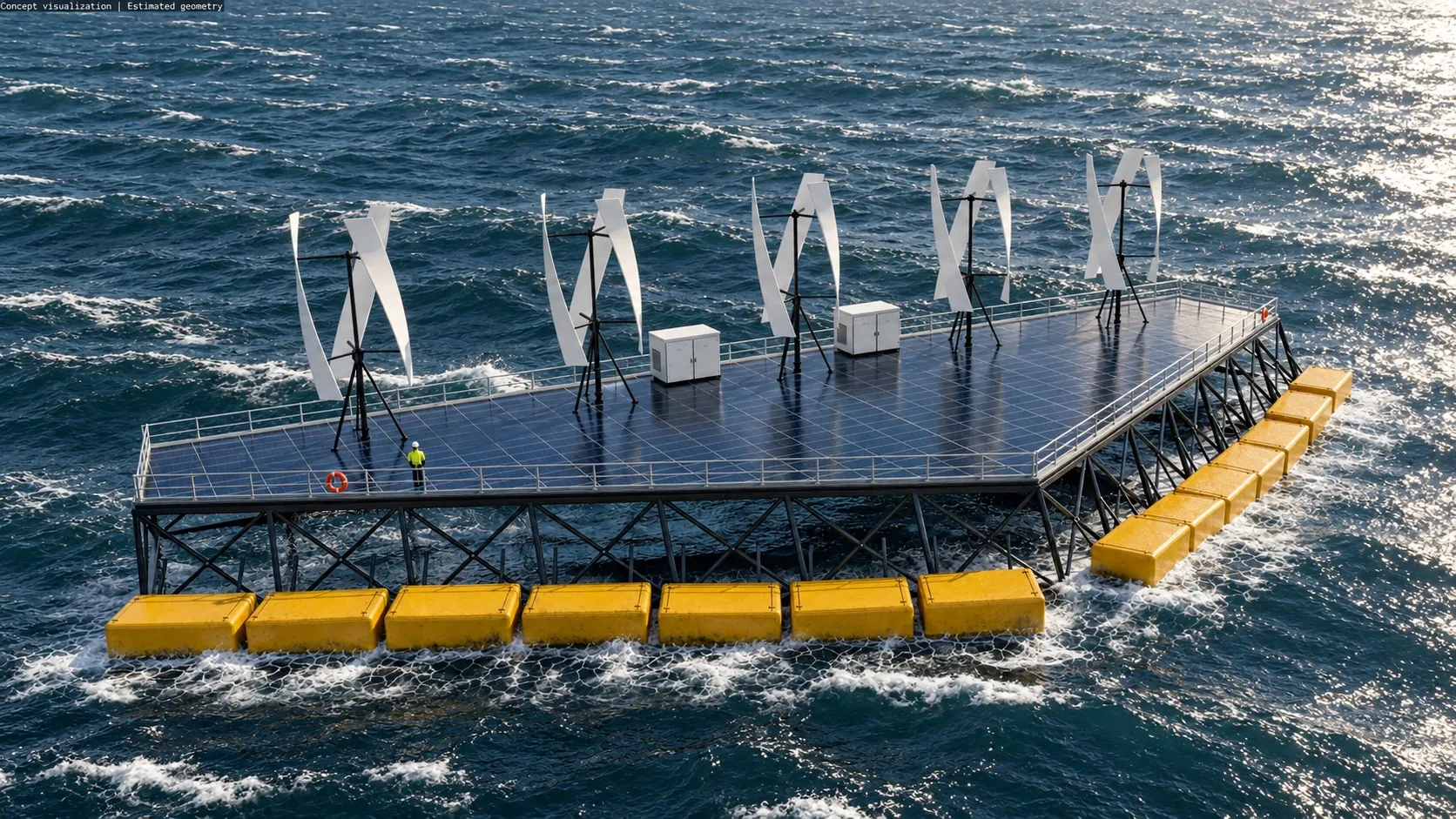 NoviOcean Medi Wave 850H — front-left view concept at sea