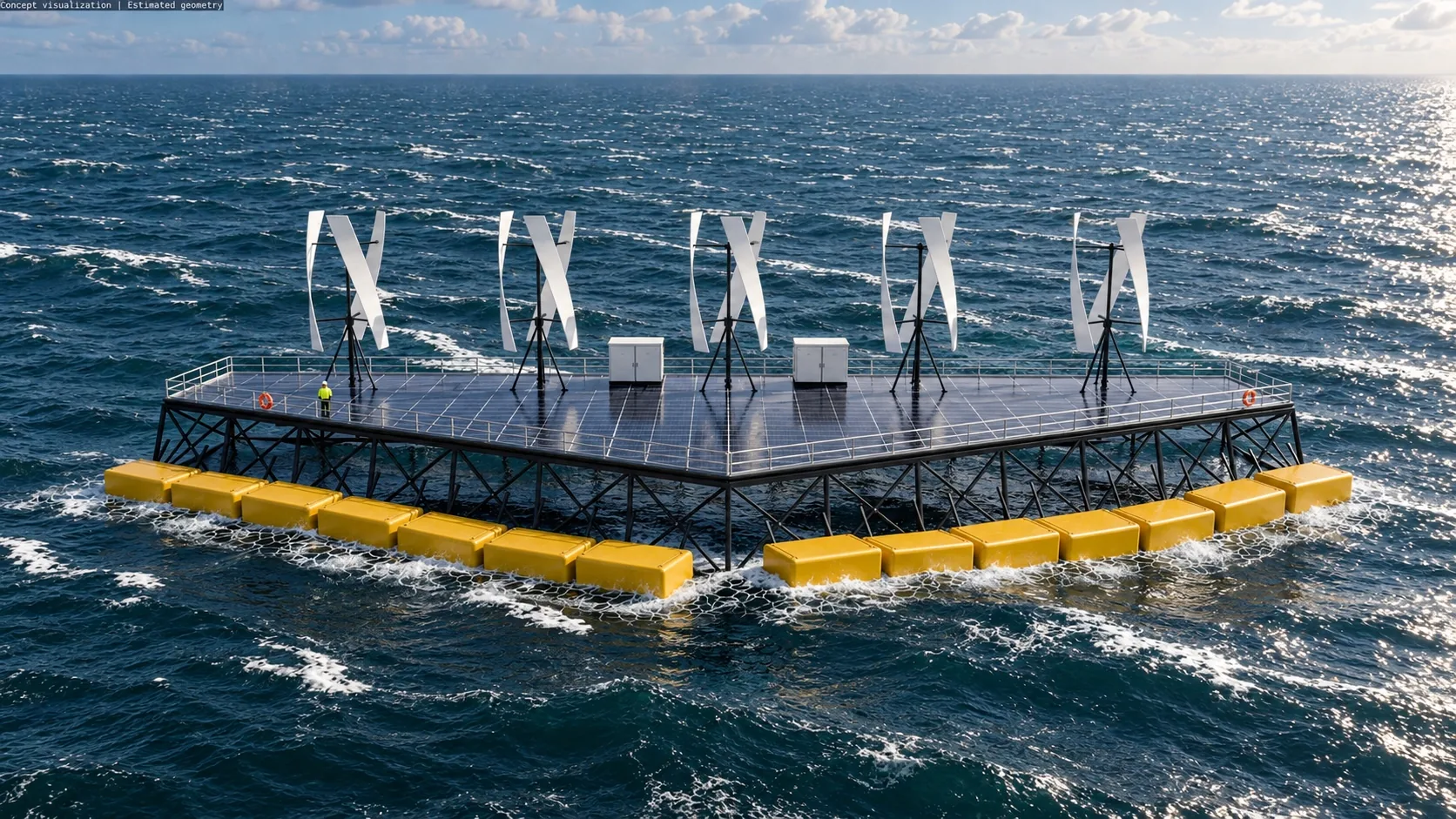 NoviOcean Medi Wave 850H — front view concept at sea