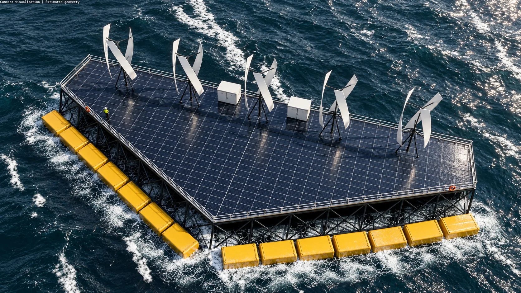 NoviOcean Medi Wave 850H — high front aerial concept at sea
